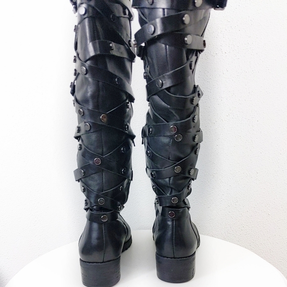 Carlos Santana Metropolis Stud leather, Sz 7.5 - Picture 2 of 8